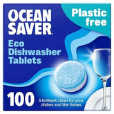 Ocean Saver Eco Dishwasher Tablets All-in-One 100 x 14g (1400g)  Adomoo